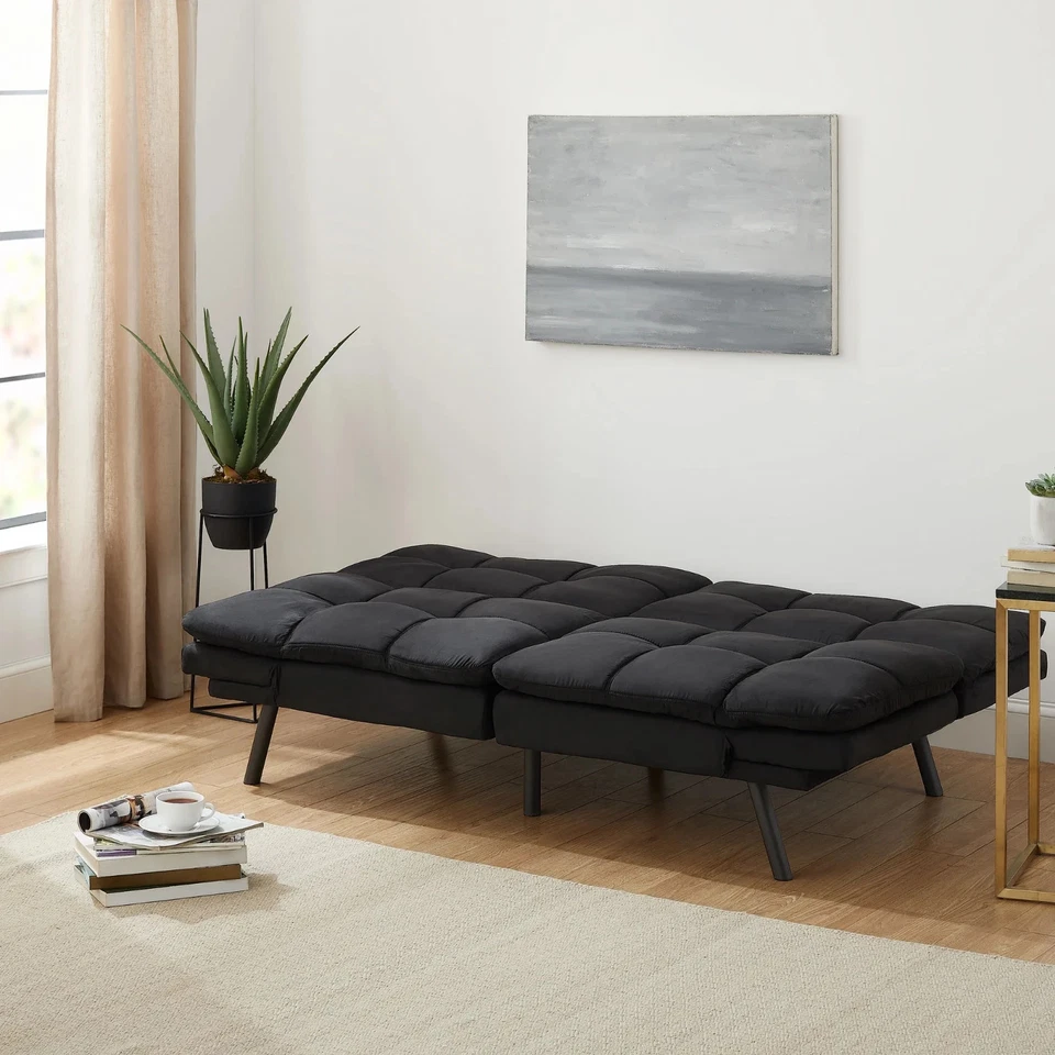 Mainstays Memory Foam Futon with 72",Black - Изображение 3 из 4