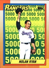 1990 Topps Nolan Ryan #5 Texas Rangers