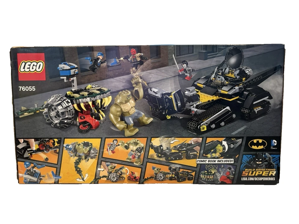 LEGO 76055 DC Comics Super Heroes Batman Killer Croc Sewer Smash Set 76055 Foto 2 de 4