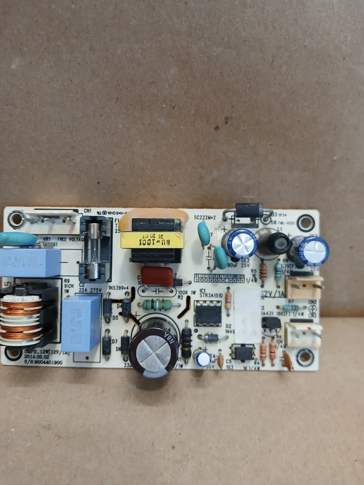 Tablero de control turbo congelador de aire 9004401900 OEM aparato beige genuino #4017 Foto 3 de 4