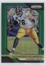 2018 Panini Prizm Green Prizm Alejandro Villanueva #37 13st