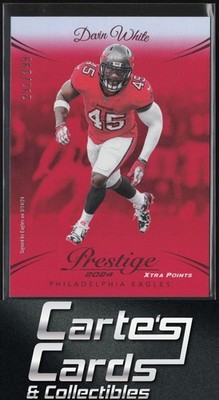 Devin White 2024 Panini Prestige #244 Red Premium Xtra Points Eagles 292/399