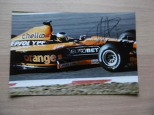 Pedro de la Rosa "Arrows" autograph signed 20x30 cm picture