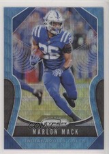 2019 Panini Prizm Blue Wave Prizm /199 Marlon Mack #146 0b2