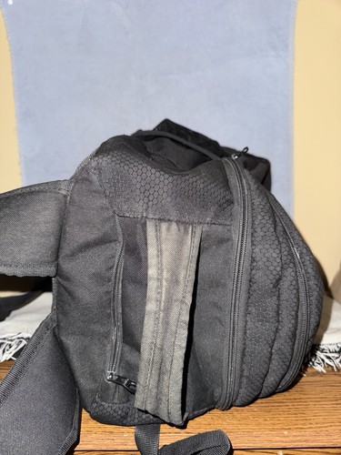 Black/white Adidas backpack/book bag school travel soccer sports - Picture 5 of 13