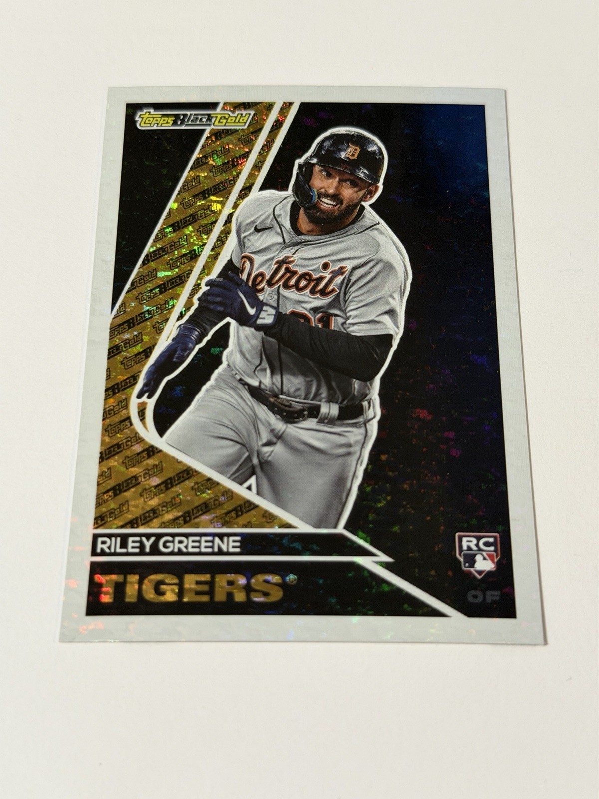 2023 Topps Update Riley Greene Topps Black Gold Rookie #BG-11 Tigers RC