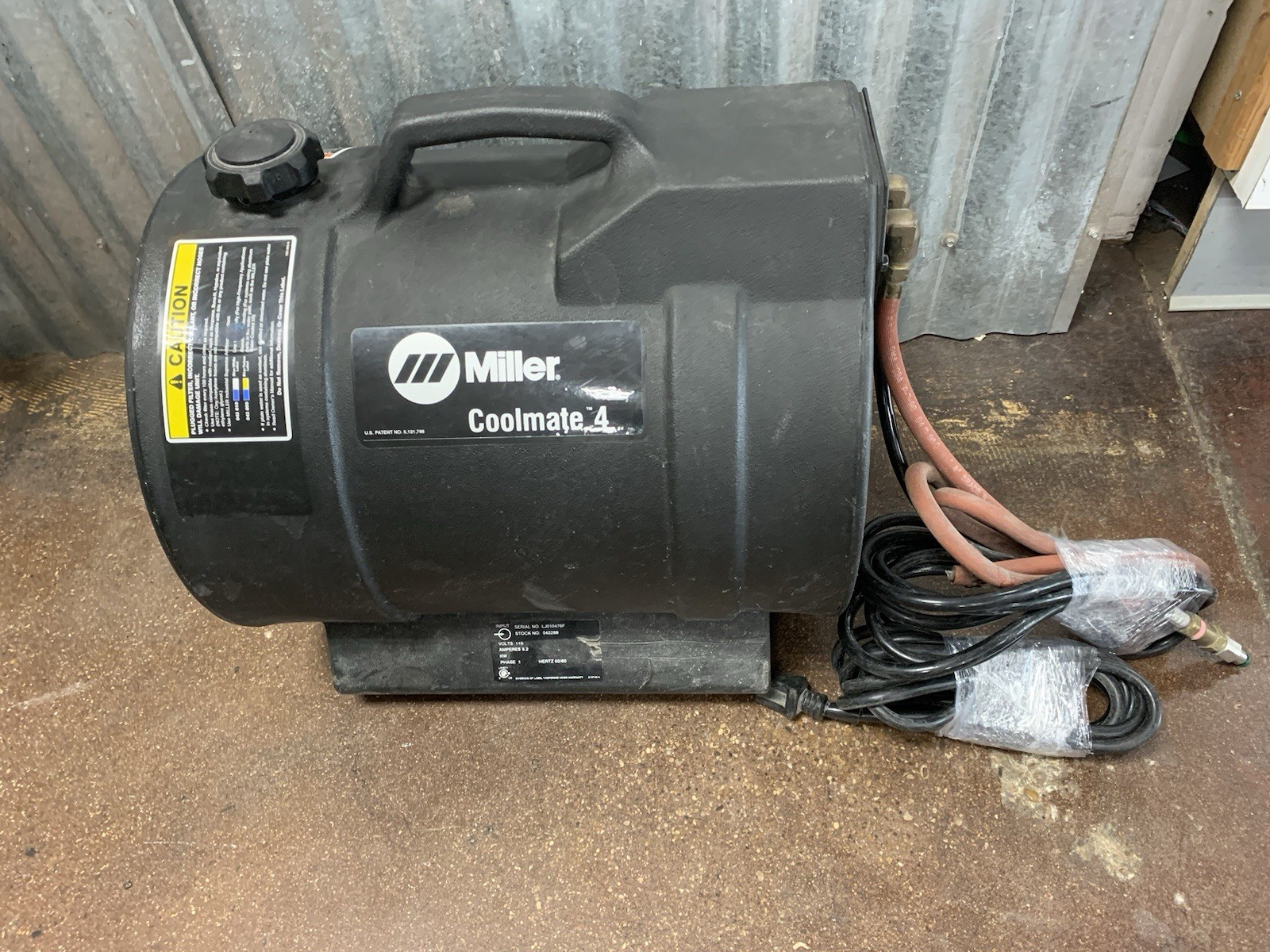 Miller 042288 Coolmate 4 Water Coolant System 115V 5.2 1PH Fits Mig Tig Welder