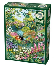 In the Garden 1000 Piece Jigsaw Puzzle Cobble Hill New