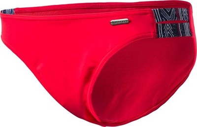 Firefly Damen Tarona Bikinihose Badehose Schwimmhose Slips, Rot/Denim, 44