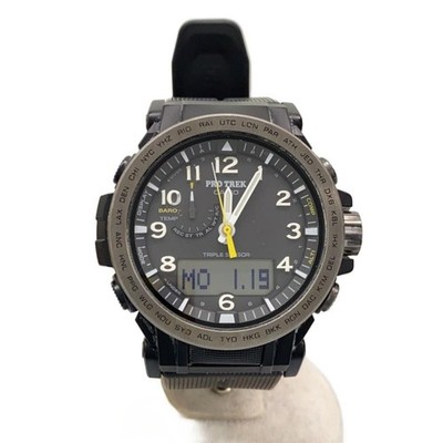 CASIO PRO TREK Case Size 5.3 ×4.9cm Used Watch #137628