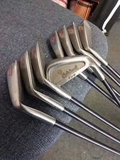 AGX Golf Leaderboard Flow Ladies Flex Iron Set RH 3-PW Playable Grips Used