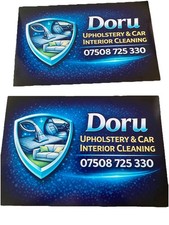 Magnetic Vehicle Signs Pair A4 Custom Business Car Van Door Magnets Full Colour 