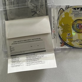 Street Fighter III: Double Impact (Sega Dreamcast, 2000) CIB w/Registration Card