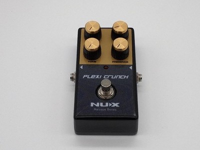 NUX Plexi Crunch Reissue Series Distortion Guitar Effects Pedal Box Used Japan