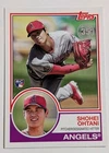 2018 Topps Update Shohei Ohtani #83-2 35th Anniversary Rookie Angels Dodgers
