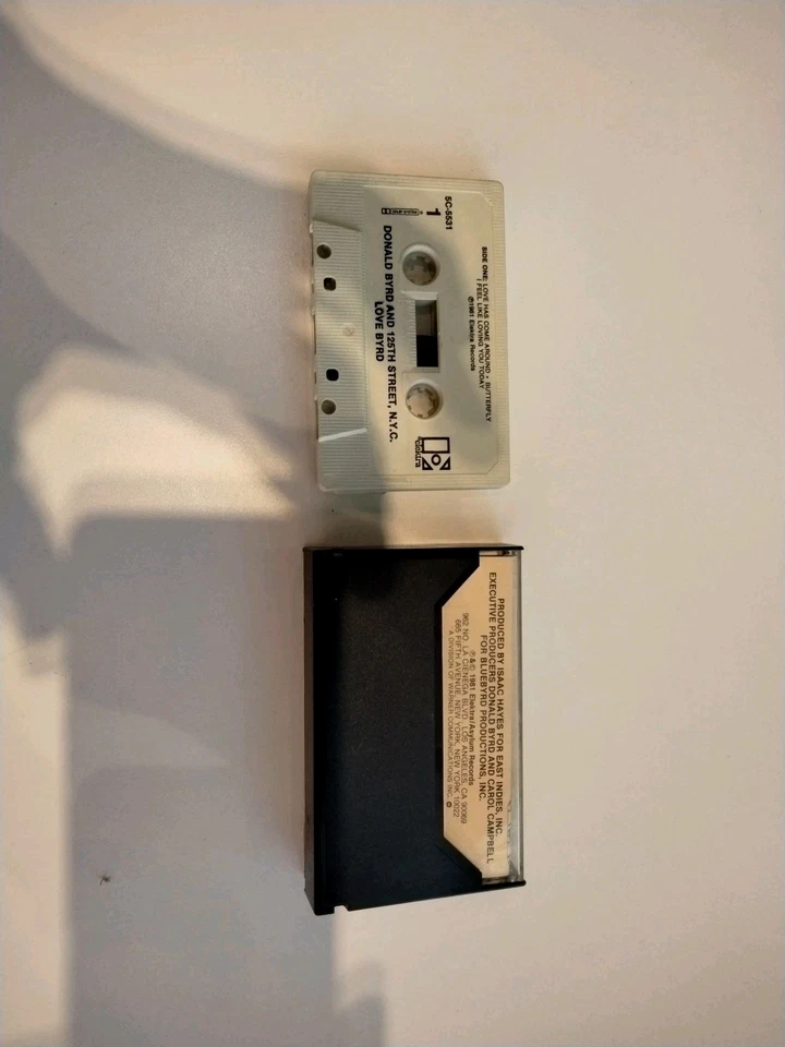 DONALD BYRD AND 125TH STREET NYC - CASSETTE TAPE - LOVE BYRD WITH PAPER LABELS Foto 3 de 3