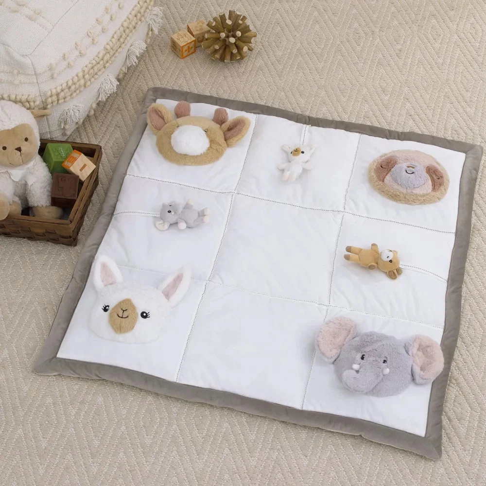 NoJo Playful Pals Tummy Time Play Mat