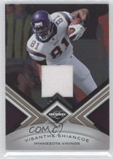 2010 Panini Limited Threads 160/199 Visanthe Shiancoe #57 0a1