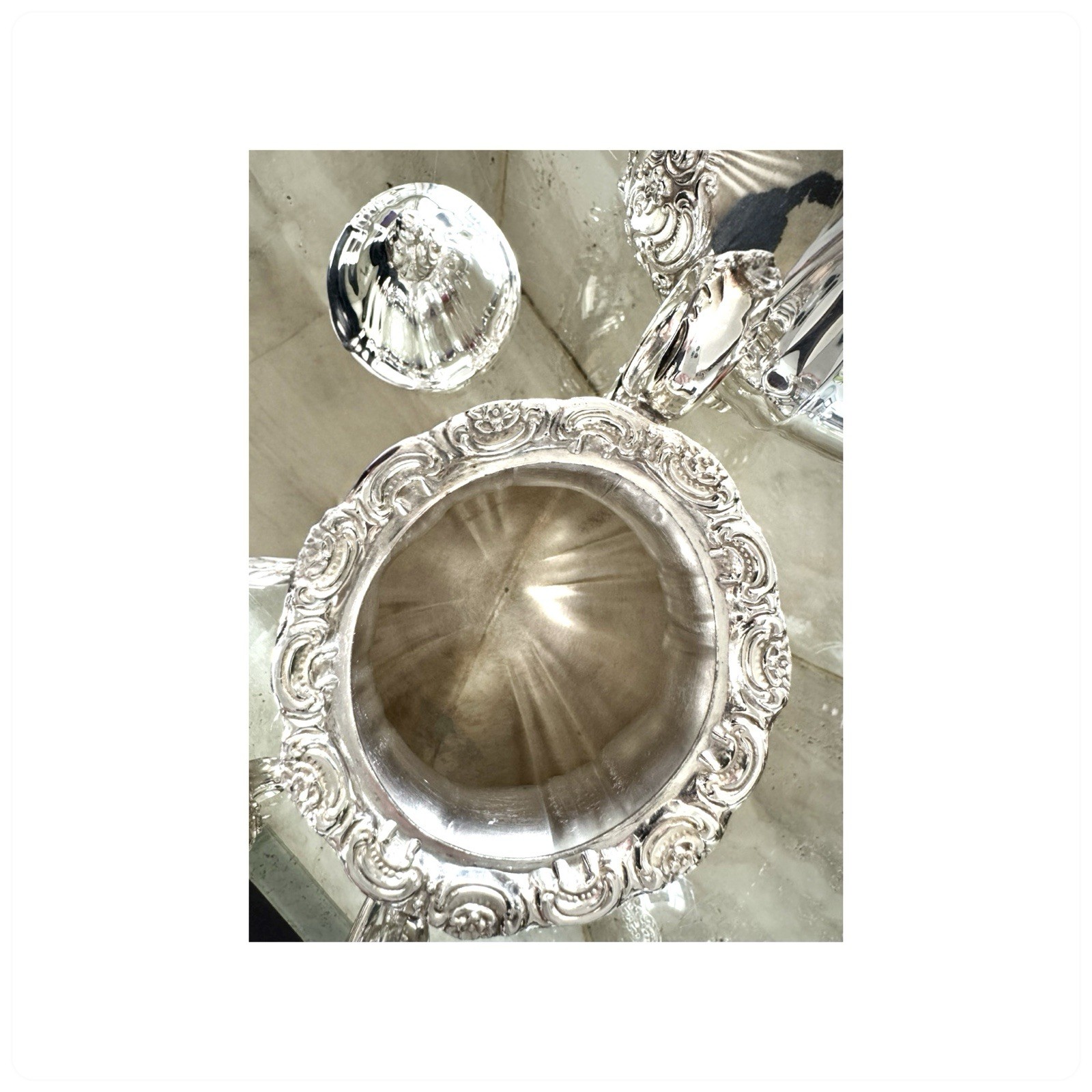 Towle Vintage Silver Plate 1964 El Grandee 5-Pc Coffee & Tea Set