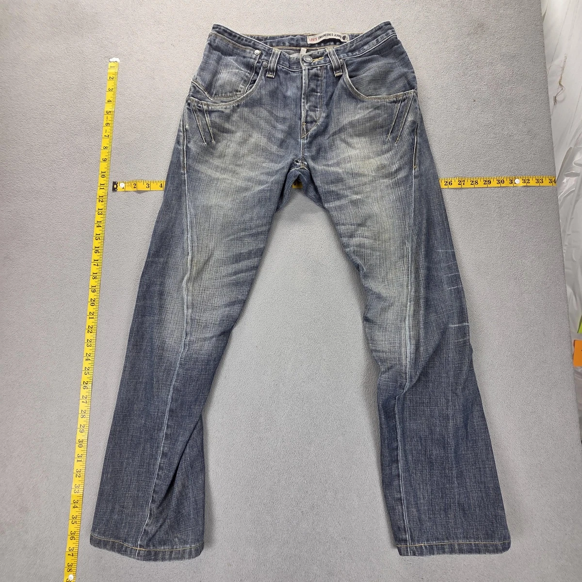 Levi’s ENGINEERED JEANS REGULAR 32㌅　グレー Levi's Engineered Cotton Jeans for Men for sale | eBay