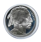 2001-P $1 Proof American Buffalo Silver Coin 90% in Capsule