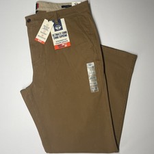 Dockers Ultimate Chino Slim Fit Men  s Flat Front Pants - Brown - Size 38x32- NWT