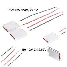 Piastra riscaldante PTC 5V/12V/24V/220V elemento riscaldante termostato piastra riscaldante piastra riscaldante