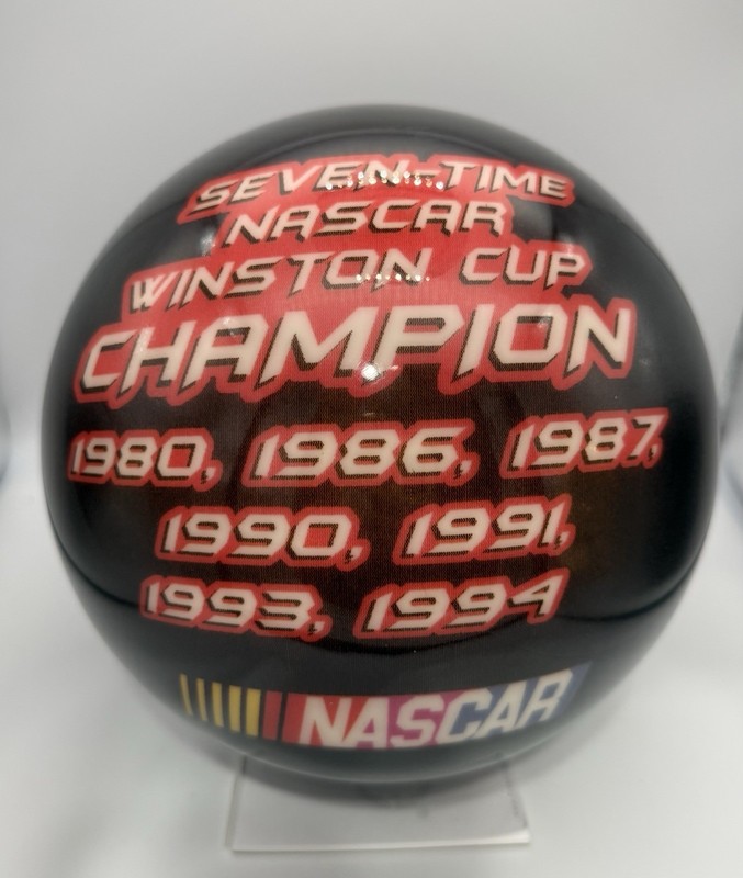 Dale Earnhardt #3 Winston Cup Champ Viz A Ball Brunswick Bowling Ball Undrilled