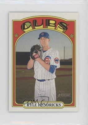 2021 Topps Heritage Mini 47/100 Kyle Hendricks #483 08jk
