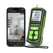 Laser Distance Measure 330Ft. Huepar Digital Rechargeable Laser Mea... Fast Ship