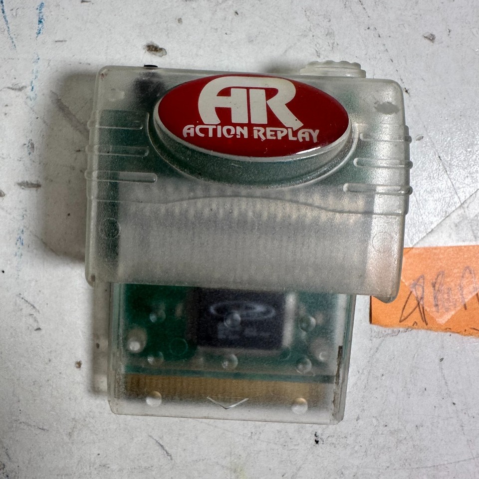 Action Replay Game Boy Advance Clear Cheat Code Device For Game - For ...