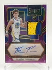 BRANDIN PODZIEMSKI 2023-24 PANINI SELECT PURPLE PRIZM 2/CLR PATCH AUTO RC /99