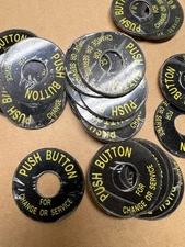 Bally Slot Machine E EM Series Decal Push Button For Change Or Service