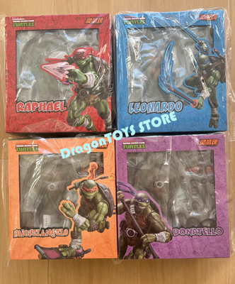 LING JIHUN 1/12 TMNT Action Figure Complete Leo Raph Don Mikey Set
