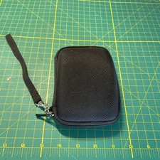 Semi-Rigid Media Carrying Case Wrist Strap Zipper Closure SD Card Holders Pocket