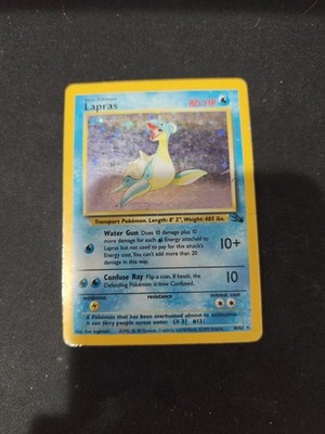 ebay lapras pokemon card LAPRAS EX 164 PROMO - SVP EN TERAPAGOS UPC GOLD CARD HOLO - MINT