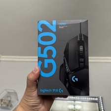 Logitech G502 Wired Gaming Mouse Hero 25K - Black (New and Sealed)