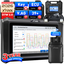 2026 XTOOL D7W V2.0 WIFI Auto Diagnostic Scan...