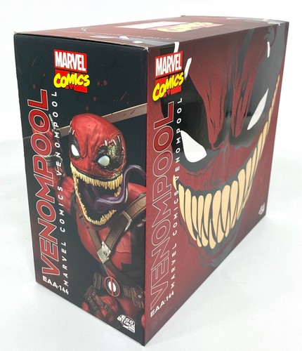 Figura de ataque de huevo Marvel Comics Beast Kingdom VENOMPOOL EAA-144 - Imagen 6 de 14