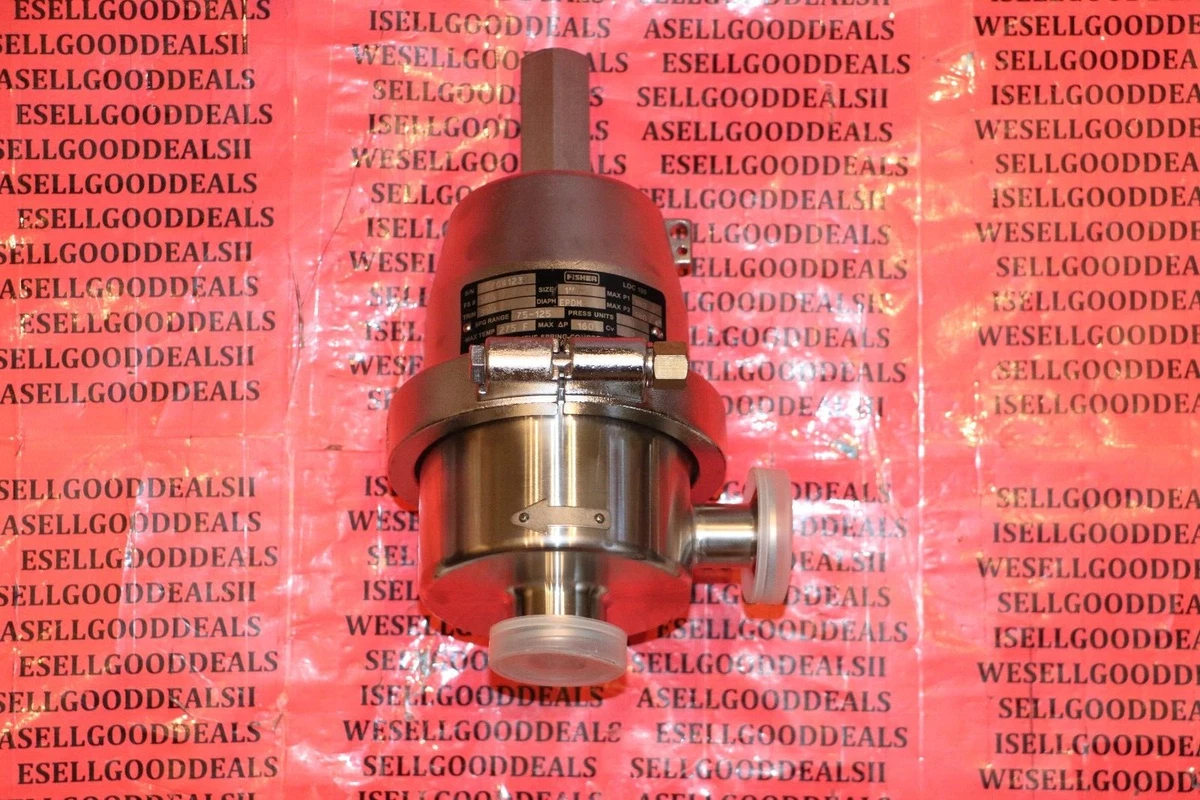 Fisher SR8 Sanitary Backpressure Regulator Owner