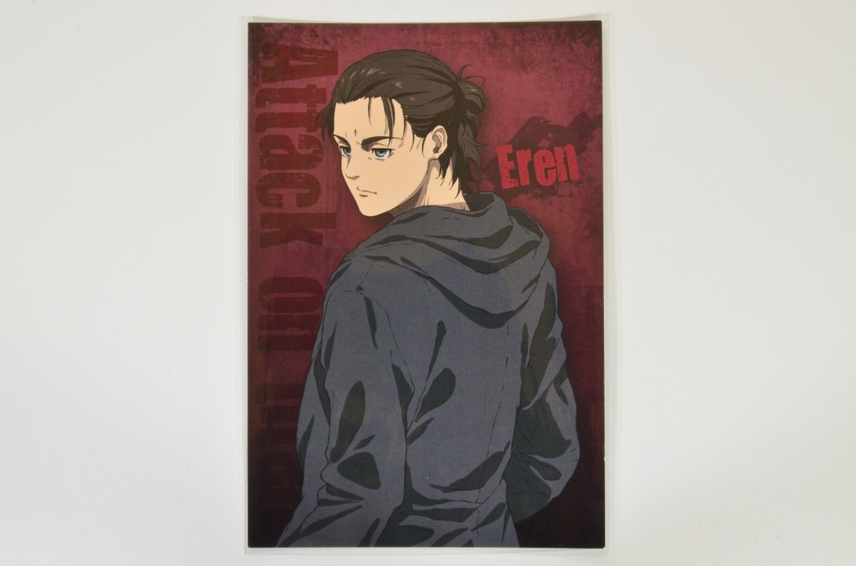 Attack on Titan AOT Final Season POSTCARD Eren Mikasa Armin Levi