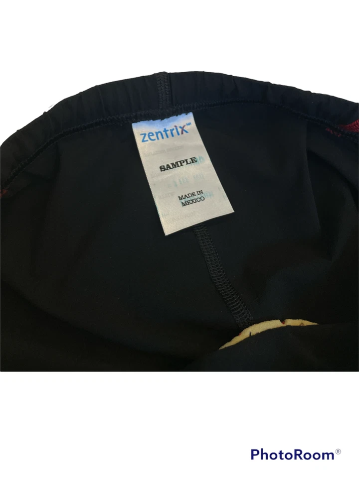 Pantalones Cortos de Triatlón TYR Para Mujer CARBONO Pequeños Negros Rojos 6" con Almohadilla de Amplificador MUESTRA Nuevos Foto 4 de 4