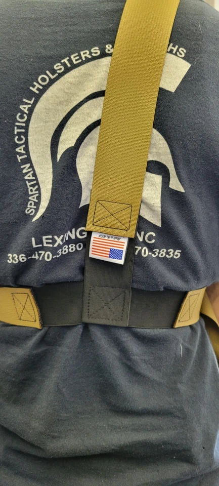 PSA DAGGER Chest Sling & Holster Mil-Spec 2" webbing/buckles Universal - Image 3 of 4