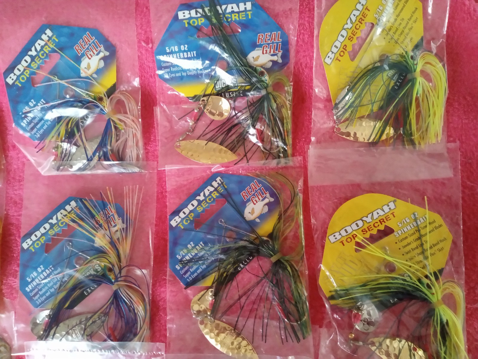 booyah spinnerbait lot of 24 lures  - Image 4