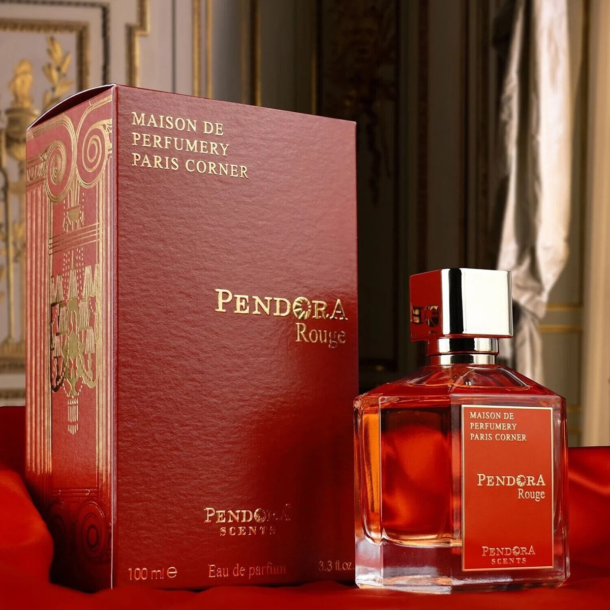 Paris Corner Pendora Rouge Eau De Parfum EDP For Unisex - 100 ML 