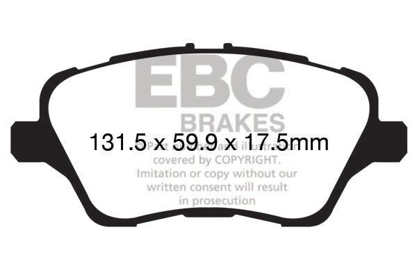 EBC DP82149RP1 Track & Race Brake Pad Set