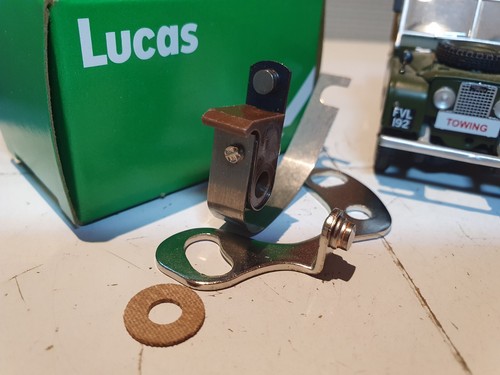 Land Rover Ignition Points Contact Set Lucas OEM Series 1 80 1949-53 260073 - Picture 4 of 8