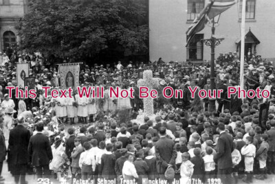 LC 813 - St Peters School Treat, Hinckley, Leicestershire 1920