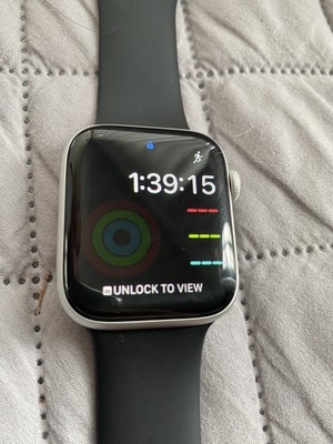 apple watch 4 aluminum silver