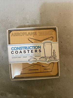 Brand New Construction Coasters 24 Pop and Form Coasters